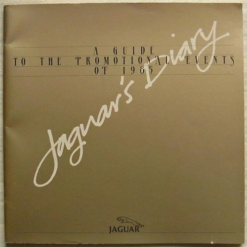 Jaguar promotion events guide - jaguar,
