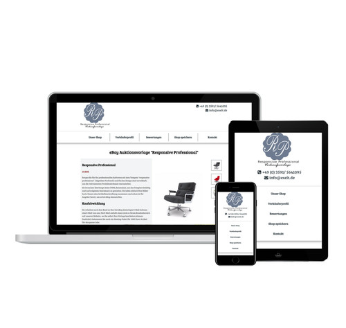 Ebay html template responsive - template,